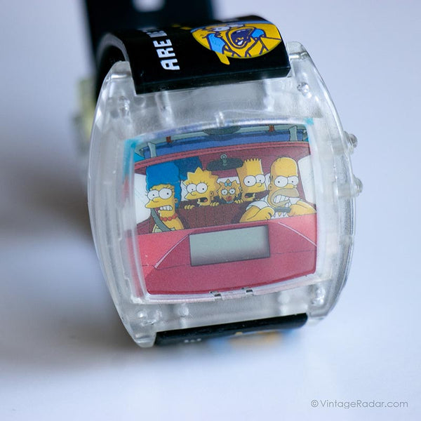 Das Simpsons Vintage Armbandwatch | 90er -sammelbare Uhr
