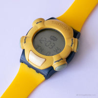 Vintage 1999 Swatch Battre SQN101 Net-Time statique montre | Numérique Swatch
