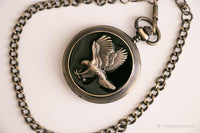 Bolsillo de águila vintage reloj | Chaleco de oro reloj Opción de grabado