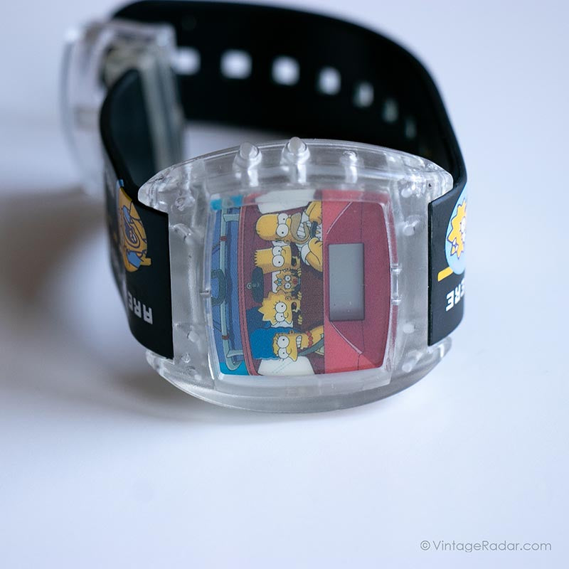 Vintage Simpsons Road Trip Watch | Retro Digital Wristwatch – Vintage Radar