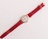 1992 Swatch Lady LX110 Hearts Watch | Rari anni '90 Swatch Lady Originali