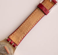1992 Swatch Lady Coeurs lx110 montre | Rares 90 Swatch Lady Originaux
