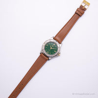 Grüner Zifferblatt Uhr | Timex Quarz Uhr
