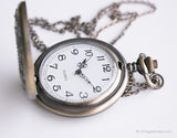 Bolsillo floral vintage reloj | Bolsillo de damas reloj