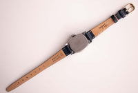 1960s Vintage Mechanical Timex Watch | Black Dial Timex Womens Watch