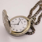 Vintage Expo antimagnetische Adlertasche Uhr | Retro -Tasche Uhr