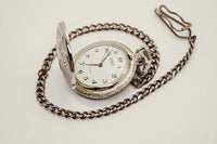 Vintage Expo antimagnetische Adlertasche Uhr | Retro -Tasche Uhr