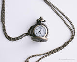 Vintage Blumentasche Uhr für Damen | Tasche Uhr Geschenk für sie