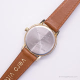 Chariot à ton argenté vintage par Timex montre Pour les femmes | Timex Quartz