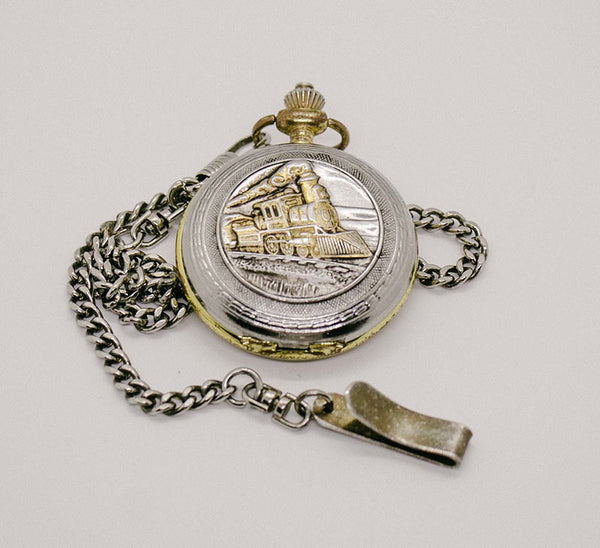 Antiguo Reloj Reloj Oremte De Bolsillo Bolsillo De Tren Vintage
