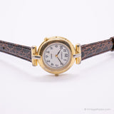 Vintage Art-Deco Gold-Tone-Wagen Uhr | Timex Uhr Sammlung