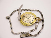 Vintage Quartz Train Pocket Watch for Men & Women | Railroad Pocket Watches