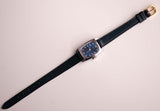 Mecánico de dial azul vintage Timex reloj para mujeres | Pequeñas damas reloj