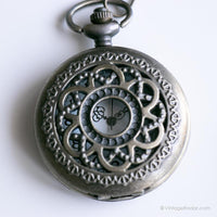 Vintage Blumentasche Uhr | Viktorianische Weste Uhr