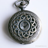 Vintage Blumentasche Uhr | Viktorianische Weste Uhr