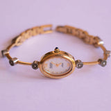 Armitron Diamond jetzt elegant Uhr | Gold-Tone Ladies Quarz Uhr