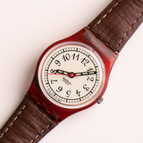 1995 Swatch Lady LR114 Kleiner Bär montre | Dame vintage des années 90 Swatch