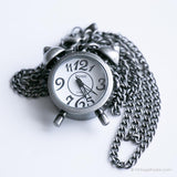 Bolsillo de decreto vintage reloj | Colgante de collar de despertador