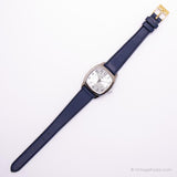 Retro Vintage Silver-Tone Carriage Watch | Quartz Watches Collection