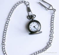 Vintage Small Pocket Watch for Ladies | Gold-tone Pendant Watch for Her