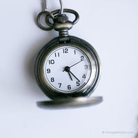 Vintage kleine Tasche Uhr für Damen | Goldton-Anhänger Uhr für Sie
