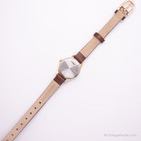 Transporte de tonos de oro vintage por Timex Señoras reloj | Mujeres vintage reloj
