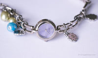 Purple-Dial Relic Quartz Watch for Women | Vintage Designer Watch