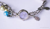 Fin de rato púrpura Relic Cuarzo reloj para mujeres | Diseñador vintage reloj