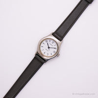 Carrozza tono d'argento di Timex Guarda per donne | Orologio vintage per lei