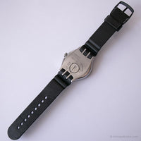 2004 Swatch YNS420 Master Hand Uhr | Vintage Schwarz Swatch Ironie