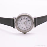 Antique Silver-Tone Carriage Indiglo Watch | Vintage Watch For Women