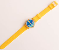 Swatch Lady LJ101 الذروة موسم الساعة | 1989 سيدة الكوارتز السويسرية Swatch