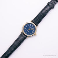 Vintage Blue-Dial Carriage Indiglo Watch For Women | Timex Quartz Watch