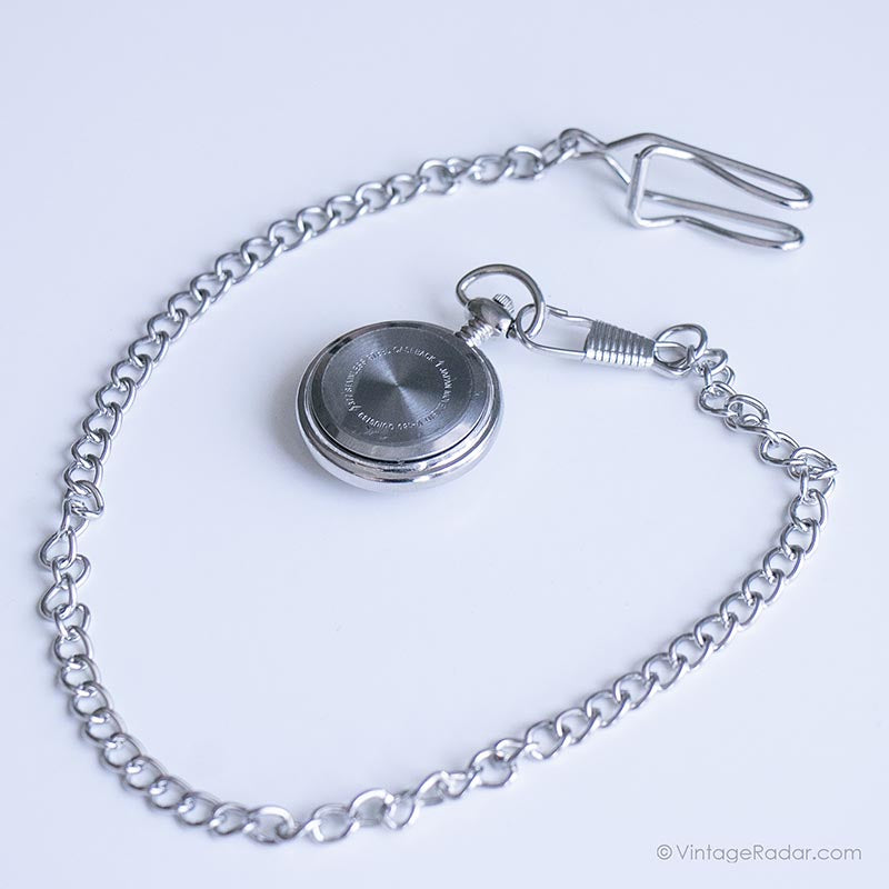 Vintage Tiny Pocket Watch | Two-tone Pocket Watch for Him or Her ...