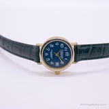 Vintage Blue-Dial Carriage Indiglo Uhr Für Frauen | Timex Quarz Uhr