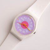Swatch Lady Pintura LW122 por números reloj | Raro 1988 Swatch reloj