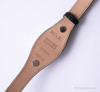 Rameau brun Relic montre Pour les femmes | Montre à bracelet rectangulaire pour elle