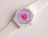 Swatch Lady Pintura LW122 por números reloj | Raro 1988 Swatch reloj