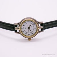 Chariot vintage bicolore montre Pour les dames | Rétro Timex montre