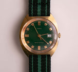 نادرة ميكانيكية خضراء Timex مشاهدة | 1970s خمر Timex راقب