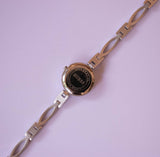 Guess Silberton Uhr Für Frauen mit blauem Zifferblatt | Luxusquarz Uhr