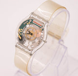 1998 swatch Skin de gelée SFK100 montre | Suisse transparente vintage swatch