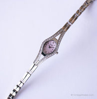 Tiny Relic by Fossil Occasion Watch with Gemstones | Vintage Dress Watch