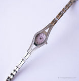 Winzig Relic von Fossil Gelegenheit Uhr mit Edelsteinen | Vintage -Kleid Uhr