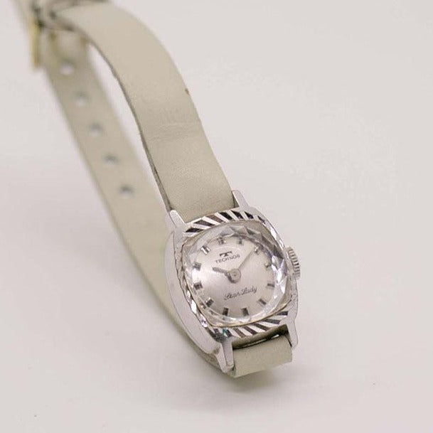 TECHNOS Star Lady Swiss Watch | Rare Vintage Swiss Watch Cut Glass 