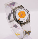 1995 SUNNY SIDE UP GM135 Swatch Watch | Gift Vintage Swatch Watch