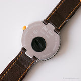 2006 Brown and Orange Eta Swiss fait Flik Flak montre par Swatch