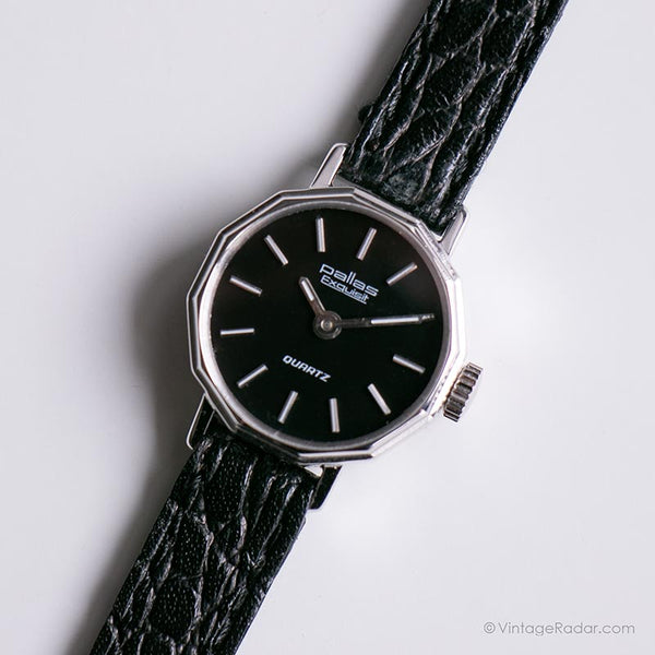 Vintage Elegant Pallas Exquisit Watch for Her | Thin Wristwatch for Women
