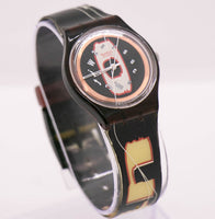 1996 swatch SKR100 Drop Out orologio | Cool Retro 90s swatch Gent Watch