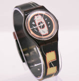 1996 swatch Skr100 abandonner montre | Cool Retro 90 swatch Gant montre